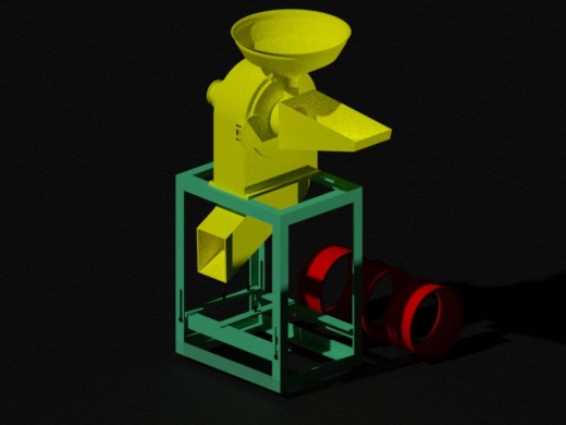双料斗谷物磨粉机缩略图